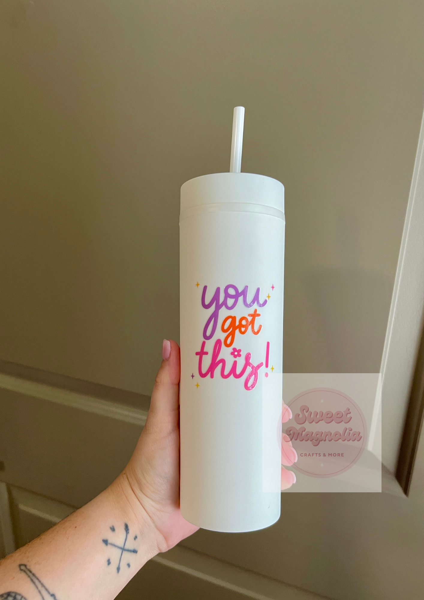 You Got This! 16 oz Plastic Cup