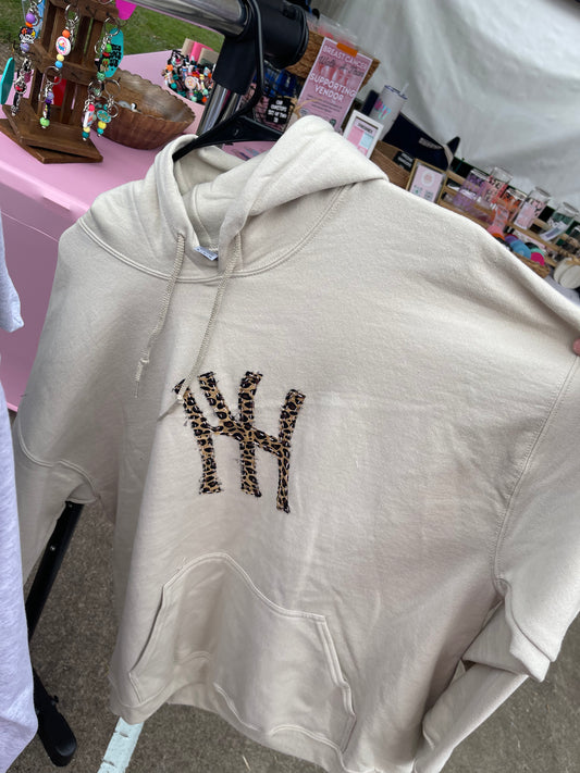 Hand Stitched Yankees Hoodie